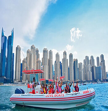 Speedboat Tour: Dubai Marina, Atlantis and Burj Al Arab