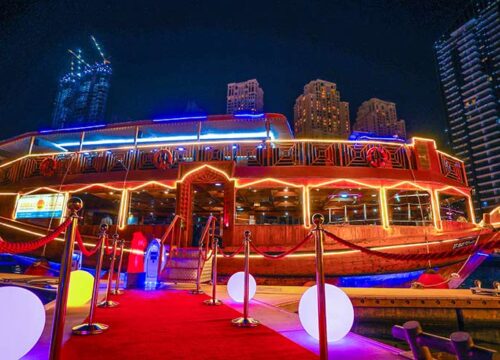 Dubai Marina Dinner Cruise with Live Music